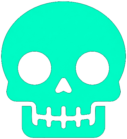 Skull pictogram