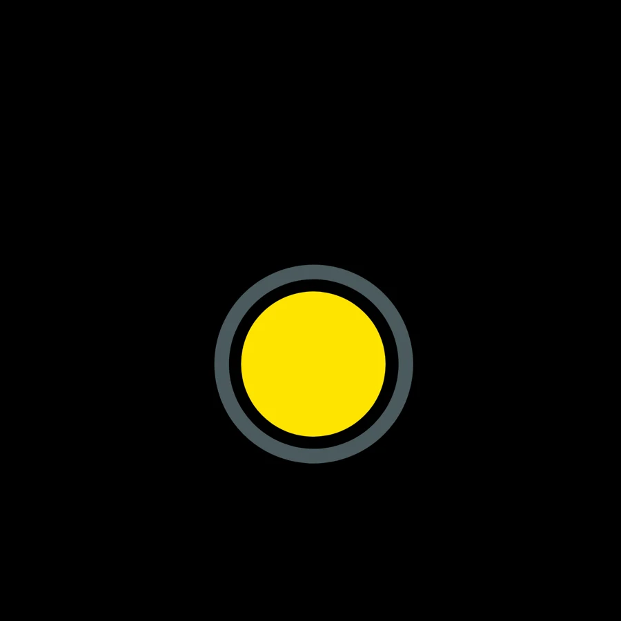 Duel board — a single teleporting dot near the center