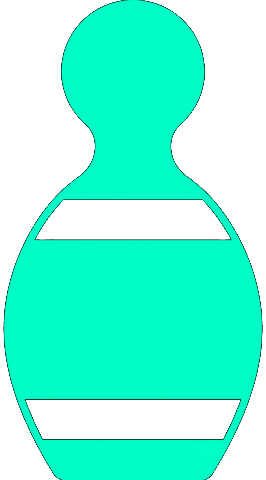 Bowling pin pictogram